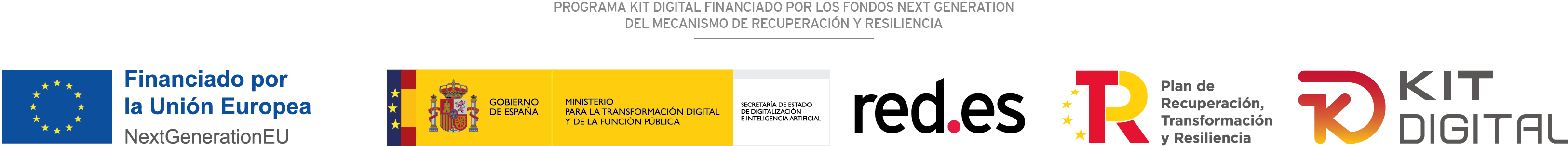 Logos de financiación